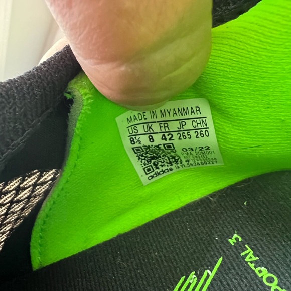 Adidas Speedportal 3 Cleats. Size 8.5 - Picture 10 of 10